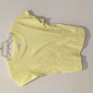 Madewell Yellow Tee